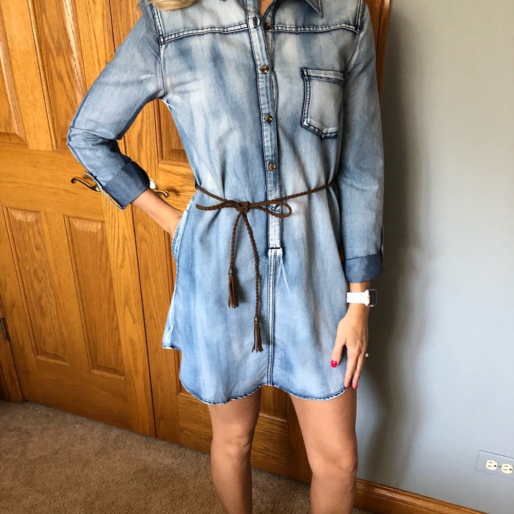 Denim Dress— Never Worn